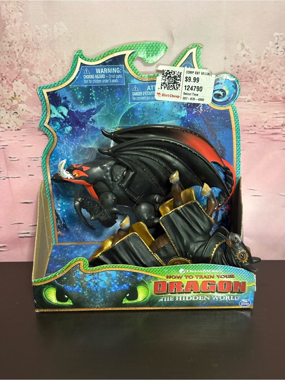 2019 How to Train your Dragon Hidden World Deathgripper Spin Master. New.